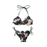 MEIHUIDA Design Retro Bikini Set Simple Model Brazilian Sexy
