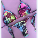 MEIHUIDA Design Retro Bikini Set Simple Model Brazilian Sexy