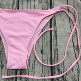 Bikini 2018 Bathing Suit Women Maillot De Bain Sexy Pure Color