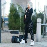 Sport Women Fitness Boss Girl Printing Gym Leggings