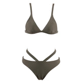 NAKIAEOI 2018 New Sexy Mini Micro Bikini Swimwear Women Swimsuit Bandage Brazilian Bikini Set Beach Bathing Suits Biquini S~XL
