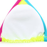 Trangel bikini brand swimwear women bikini swimsuit female bikini 2018 summer bathing wear patchwork swmming suit small size