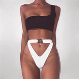 Women Hollow Out Swimsuit Bikini Sexy Women Push Up Swimwear Bathing Suit Biquinis Feminino 2018 New Swimming Suit