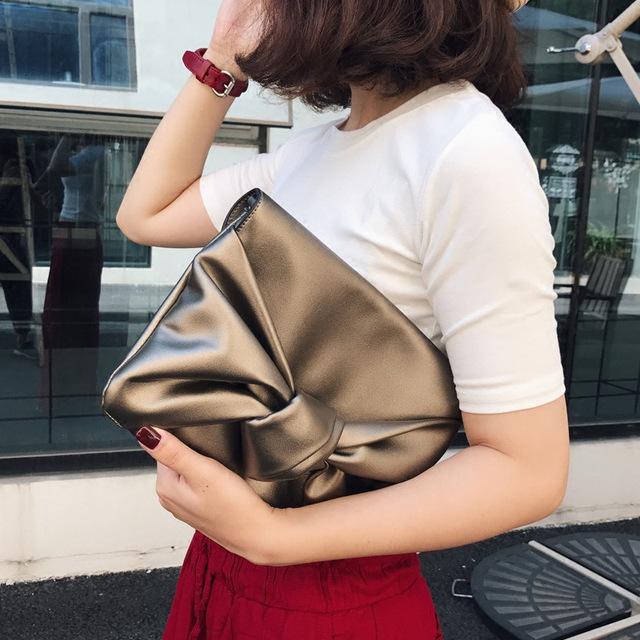 Fashion Bow tie Women Envelope clutch bag Luxury design lady evening bags Chain Crossbody Bags for Women's shoulder bag Clutches