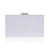 SEKUSA Women Fashion Clutch Bag Beaded Leaf Metal Gold Lady Evening Bag Chain Shoulder Handbags Party Wedding Bridal Bags