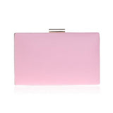 SEKUSA Women Fashion Clutch Bag Beaded Leaf Metal Gold Lady Evening Bag Chain Shoulder Handbags Party Wedding Bridal Bags