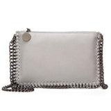 2018 Fashion Woven Chain Bag Shoulder Bag for Women Clutches PU Messenger Bag Small Clutch purse Bolsa Handbags wallet S1227