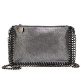 2018 Fashion Woven Chain Bag Shoulder Bag for Women Clutches PU Messenger Bag Small Clutch purse Bolsa Handbags wallet S1227