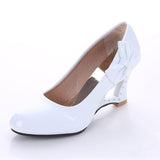 Pumps Ladies Stiletto Womens High Heels Shoes Strange Heart Heels Woman Pumps Bowtie Office Wedding Bridal Shoes Big Size 35-43