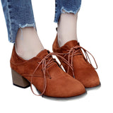 Platform Heels Women Ankle Boots Soft Thick High Heel Platform Boots Boots