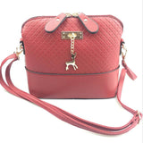 Luxury Handbags Women Bags Leather Designer 2018 Women Crossbody Shoulder Messenger Bags Shell Shape Lady Mini Bag With Deer Toy