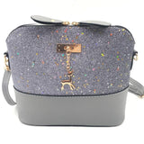 Luxury Handbags Women Bags Leather Designer 2018 Women Crossbody Shoulder Messenger Bags Shell Shape Lady Mini Bag With Deer Toy